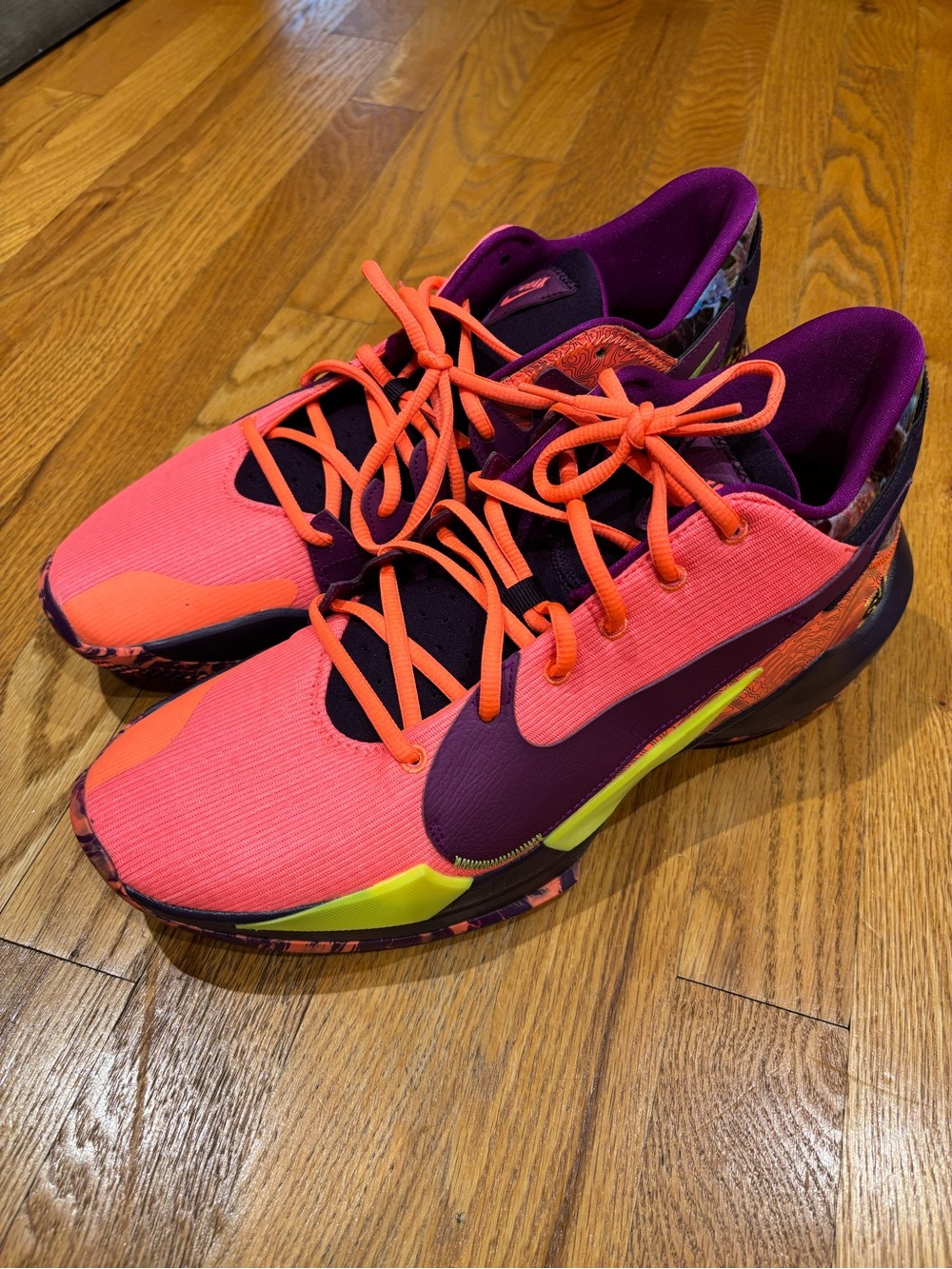 Men’s size 13 Nike Zoom Freak 2 "Bright Mango"